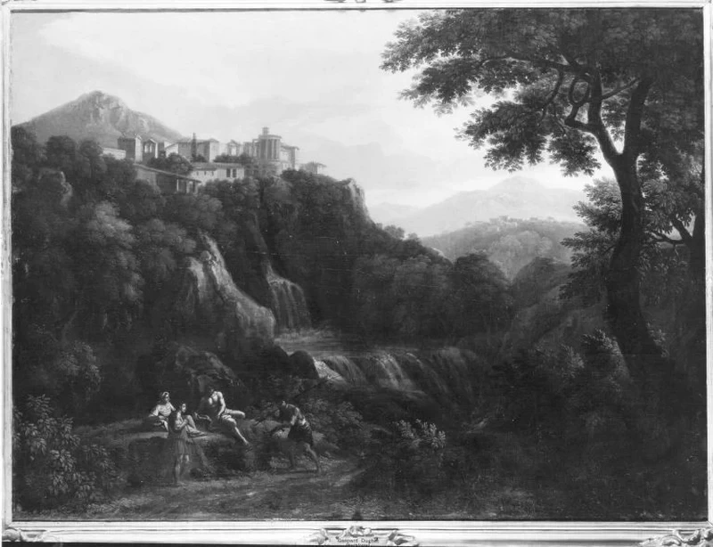 Tivoli, il tempio di Vesta - Bavarian State Painting Collections